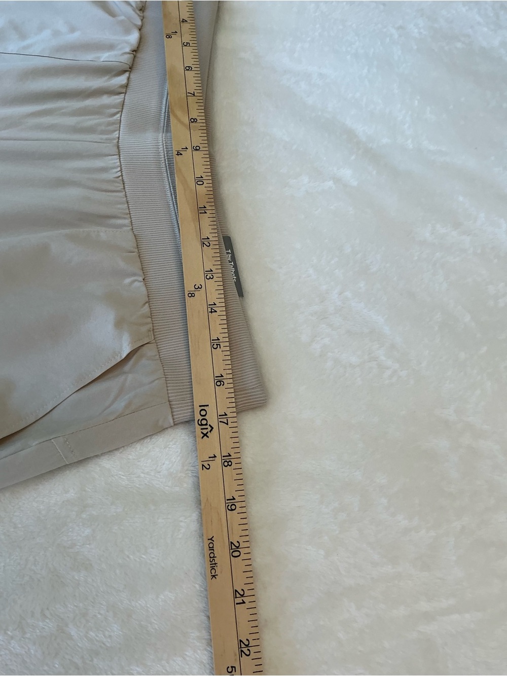 NWT Talbots T Large Wide Leg Ankle Pants Oat Travel Pull-On UPF 50 Stretch - Picture 7 of 10
